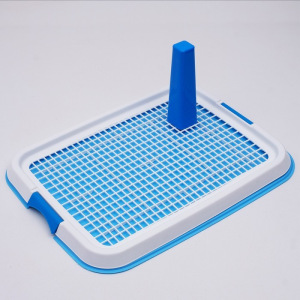 Туалет для собак с сеткой средний, 55 х 42 х 3,5 см, микс цветов Туалет для собак с сеткой средний, 55 х 42 х 3,5 см, микс цветов