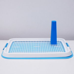 Туалет для собак с сеткой средний, 55 х 42 х 3,5 см, микс цветов Туалет для собак с сеткой средний, 55 х 42 х 3,5 см, микс цветов