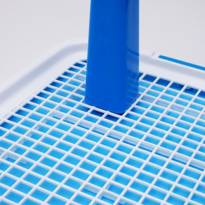 Туалет для собак с сеткой средний, 55 х 42 х 3,5 см, микс цветов Туалет для собак с сеткой средний, 55 х 42 х 3,5 см, микс цветов