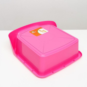 Туалет для собак с высокими бортами и сеткой, 45 х 45 х 16 см, микс цветов Туалет для собак с высокими бортами и сеткой, 45 х 45 х 16 см, микс цветов