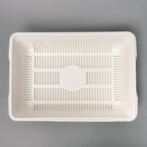 Туалет глубокий с сеткой, 36 х 25 х 8 см, белый Туалет глубокий с сеткой, 36 х 25 х 8 см, белый