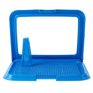 Туалет многофункциональный (под пеленку, со съемной сеткой), 49х36,5х4 см, синий Туалет многофункциональный (под пеленку, со съемной сеткой), 49х36,5х4 см, синий