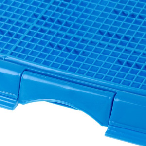 Туалет многофункциональный (под пеленку, со съемной сеткой), 49х36,5х4 см, синий Туалет многофункциональный (под пеленку, со съемной сеткой), 49х36,5х4 см, синий