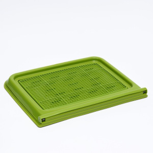 Туалет многофункциональный (под пеленку, со съемной сеткой), 49х36,5х4 см, зеленый Туалет многофункциональный (под пеленку, со съемной сеткой), 49х36,5х4 см, зеленый