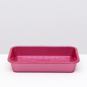 Туалет с сеткой №1 перламутровый, 36 х 26 х 6,5 см красный Туалет с сеткой №1 перламутровый, 36 х 26 х 6,5 см красный