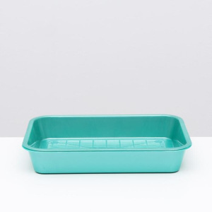 Туалет с сеткой №1 перламутровый, 36 х 26 х 6,5 см светло-зеленый Туалет с сеткой №1 перламутровый, 36 х 26 х 6,5 см светло-зеленый