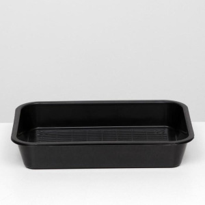 Туалет с сеткой №3, 36 х 26 х 6,5 см, чёрный Туалет с сеткой №3, 36 х 26 х 6,5 см, чёрный