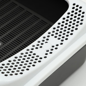 Туалет Сима с бортом + сетка + совок 30 х 39 х 13,5 см серый FIX Туалет Сима с бортом + сетка + совок 30 х 39 х 13,5 см серый FIX