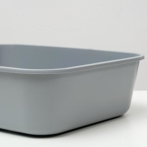 Туалет Сима с сеткой 29 х 38 х 10,5 серый FIX Туалет Сима с сеткой 29 х 38 х 10,5 серый FIX