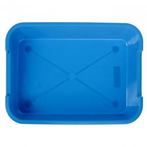 Туалет средний, без сетки, 36 х 26 х 6,5 см, синий/черничный Туалет средний, без сетки, 36 х 26 х 6,5 см, синий/черничный