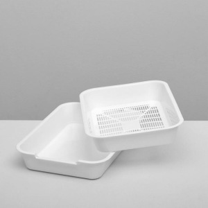 Туалет средний с сеткой, 36 х 26 х 6,5 см, белый Туалет средний с сеткой, 36 х 26 х 6,5 см, белый