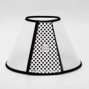 Ветеринарный воротник №1, обхват шеи 37-44 см, высота 22 см, чёрный Ветеринарный воротник №1, обхват шеи 37-44 см, высота 22 см, чёрный