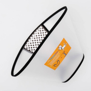 Ветеринарный воротник №1, обхват шеи 37-44 см, высота 22 см, чёрный Ветеринарный воротник №1, обхват шеи 37-44 см, высота 22 см, чёрный