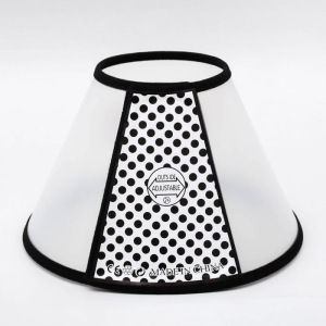 Ветеринарный воротник №2+, обхват шеи 32-39 см, высота 20 см, чёрный Ветеринарный воротник №2+, обхват шеи 32-39 см, высота 20 см, чёрный