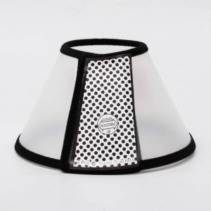 Ветеринарный воротник №4, обхват шеи 26-31 см, высота 13 см, чёрный Ветеринарный воротник №4, обхват шеи 26-31 см, высота 13 см, чёрный