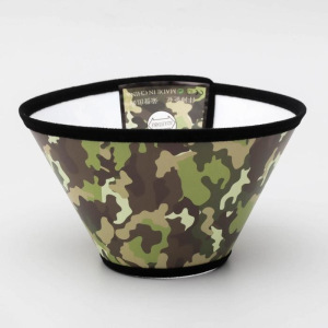 Ветеринарный воротник №4, обхват шеи 29-33 см, высота 13,5 см, хаки Ветеринарный воротник №4, обхват шеи 29-33 см, высота 13,5 см, хаки