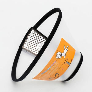 Ветеринарный воротник №5, обхват шеи 23-28 см, высота 12 см, чёрный Ветеринарный воротник №5, обхват шеи 23-28 см, высота 12 см, чёрный