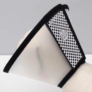 Ветеринарный воротник №6, обхват шеи 18-22 см, высота 11 см, чёрный Ветеринарный воротник №6, обхват шеи 18-22 см, высота 11 см, чёрный