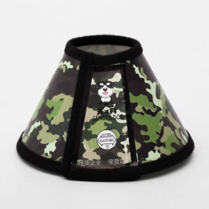 Ветеринарный воротник №7, обхват шеи 16-18 см, высота 8,5 см, хаки Ветеринарный воротник №7, обхват шеи 16-18 см, высота 8,5 см, хаки