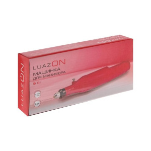 Аппарат для маникюра LuazON LMH-01, 6 насадок, 3000-15000 об/мин, 5 Вт, розовый Аппарат для маникюра LuazON LMH-01, 6 насадок, 3000-15000 об/мин, 5 Вт, розовый