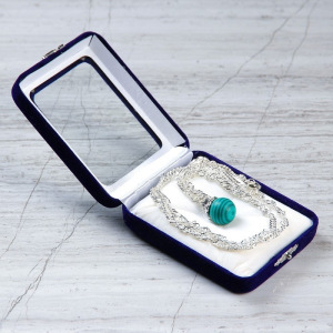 Аромакулон «Камень-самоцвет», в футляре с цепочкой, цвет МИКС Аромакулон «Камень-самоцвет», в футляре с цепочкой, цвет МИКС