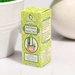 Аромамасло "Queen Fair" 10 мл, аромат лотос и бамбук Аромамасло "Queen Fair" 10 мл, аромат лотос и бамбук