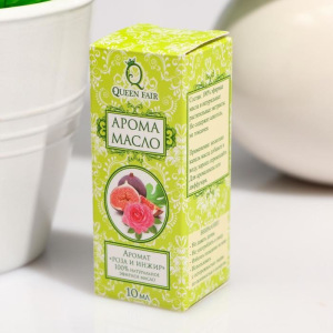 Аромамасло "Queen Fair" 10 мл, аромат роза и инжир Аромамасло "Queen Fair" 10 мл, аромат роза и инжир