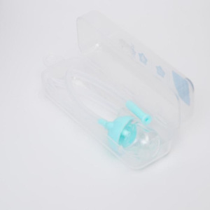 Аспиратор назальный с отводной трубкой «Мишка», цвет голубой Аспиратор назальный с отводной трубкой «Мишка», цвет голубой