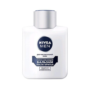 Бальзам после бритья Nivea for Men для чувствительной кожи, 100 мл Бальзам после бритья Nivea for Men для чувствительной кожи, 100 мл