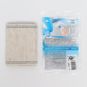 Бандаж для лучезапястного сустава - "Крейт" (№1) F-203, обхват запястья 14-16 см Бандаж для лучезапястного сустава - "Крейт" (№1) F-203, обхват запястья 14-16 см