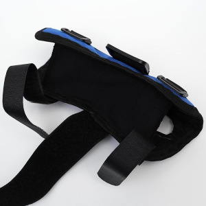 Бандаж для лучезапястного сустава - "Крейт" (№1, синий с черным, левый) Е-204 Бандаж для лучезапястного сустава - "Крейт" (№1, синий с черным, левый) Е-204