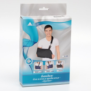 Бандаж для плеча и предплечья - "Крейт" (№1, левый) F-221, длина предплечья до 24 см Бандаж для плеча и предплечья - "Крейт" (№1, левый) F-221, длина предплечья до 24 см