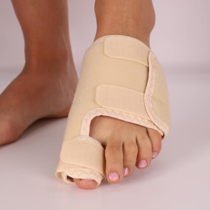 Бандаж для плюснефалангового сустава - "Крейт" (№1, универсальный, бежевый) F-710 Бандаж для плюснефалангового сустава - "Крейт" (№1, универсальный, бежевый) F-710