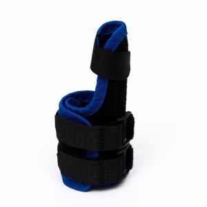 Бандаж для пястно-фалангового сустава - "Крейт" (№1, универсальный, синий с черным) Е-207 Бандаж для пястно-фалангового сустава - "Крейт" (№1, универсальный, синий с черным) Е-207