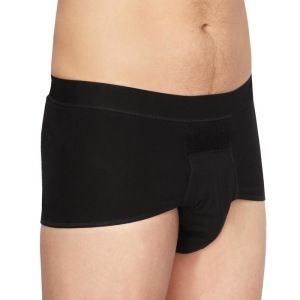 Бандаж грыжевой паховый - "Крейт" (№1, черный) Б-460, обхват бёдер 88-92 см Бандаж грыжевой паховый - "Крейт" (№1, черный) Б-460, обхват бёдер 88-92 см