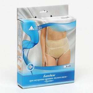 Бандаж при опущении органов малого таза - "Крейт" (№2, белый) Б-631, обхват бёдер 91-94 см Бандаж при опущении органов малого таза - "Крейт" (№2, белый) Б-631, обхват бёдер 91-94 см