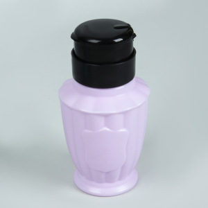 Баночка с дозатором для жидкостей «Винтаж», 200 мл, цвет МИКС Баночка с дозатором для жидкостей «Винтаж», 200 мл, цвет МИКС