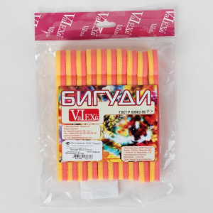 Бигуди с фиксатором, d = 1,2 см, 16 см, 10 шт, МИКС Бигуди с фиксатором, d = 1,2 см, 16 см, 10 шт, МИКС