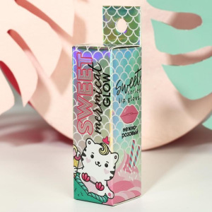 Блеск с эффектом увеличения объёма губ Mermicat Glow, оттенок нежно-розовый Блеск с эффектом увеличения объёма губ Mermicat Glow, оттенок нежно-розовый