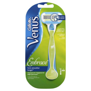 Бритва Gillette Venus Embrace, 2 сменные кассеты Бритва Gillette Venus Embrace, 2 сменные кассеты