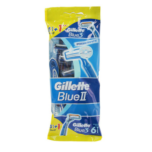 Бритвенные станки одноразовые Gillette Blue II, 5 шт Бритвенные станки одноразовые Gillette Blue II, 5 шт