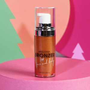 Бронзер-хайлайтер для лица и тела Beauty winter, оттенок №2, розовое золото, 20 мл Бронзер-хайлайтер для лица и тела Beauty winter, оттенок №2, розовое золото, 20 мл