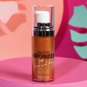 Бронзер-хайлайтер для лица и тела Magic Unicorn, 20 мл, оттенок №1, розовое золото Бронзер-хайлайтер для лица и тела Magic Unicorn, 20 мл, оттенок №1, розовое золото