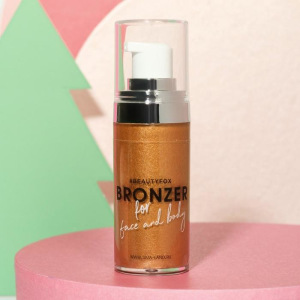 Бронзер-хайлайтер для лица и тела New Year glow, оттенок №2, бронзовое золото, 20 мл Бронзер-хайлайтер для лица и тела New Year glow, оттенок №2, бронзовое золото, 20 мл