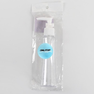 Бутылочка для хранения с дозатором, 100 мл, цвет белый Бутылочка для хранения с дозатором, 100 мл, цвет белый