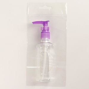Бутылочка для хранения с дозатором, 100 мл, цвет МИКС Бутылочка для хранения с дозатором, 100 мл, цвет МИКС