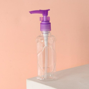 Бутылочка для хранения с дозатором, 100 мл, цвет МИКС Бутылочка для хранения с дозатором, 100 мл, цвет МИКС