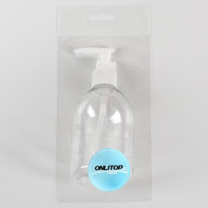 Бутылочка для хранения с дозатором, 270 мл, цвет белый Бутылочка для хранения с дозатором, 270 мл, цвет белый