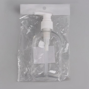 Бутылочка для хранения, с дозатором, 300 мл, цвет белый Бутылочка для хранения, с дозатором, 300 мл, цвет белый