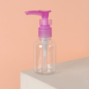 Бутылочка для хранения с дозатором, 50 мл, цвет МИКС Бутылочка для хранения с дозатором, 50 мл, цвет МИКС